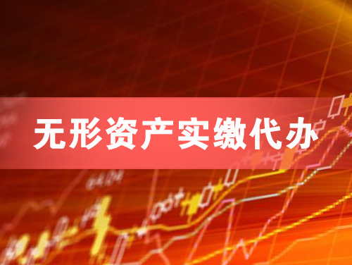 阿拉善无形资产实缴资本代办